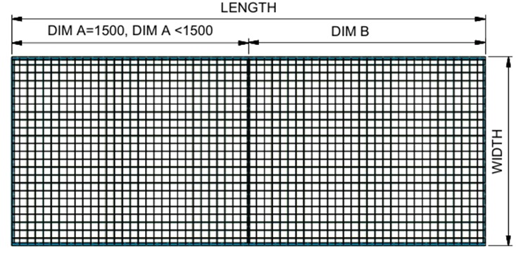 Safety Mesh Back Panels